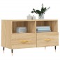 vidaXL TV-Schrank Sonoma-Eiche 80x36x50 cm Holzwerkstoff vidaXL TV-Schrank Sonoma-Eiche 80x36x50 cm Holzwerkstoff