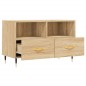 vidaXL TV-Schrank Sonoma-Eiche 80x36x50 cm Holzwerkstoff vidaXL TV-Schrank Sonoma-Eiche 80x36x50 cm Holzwerkstoff