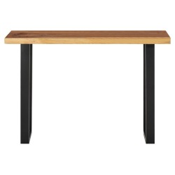 vidaXL Konsolentisch Suar-Holz Massiv 110 x 35 x 75 cm