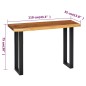 vidaXL Konsolentisch Suar-Holz Massiv 110 x 35 x 75 cm vidaXL Konsolentisch Suar-Holz Massiv 110 x 35 x 75 cm