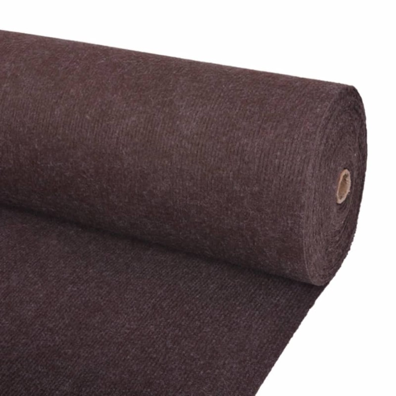 vidaXL Messeteppich Rillen 1,2x20 m Braun vidaXL Messeteppich Rillen 1,2x20 m Braun