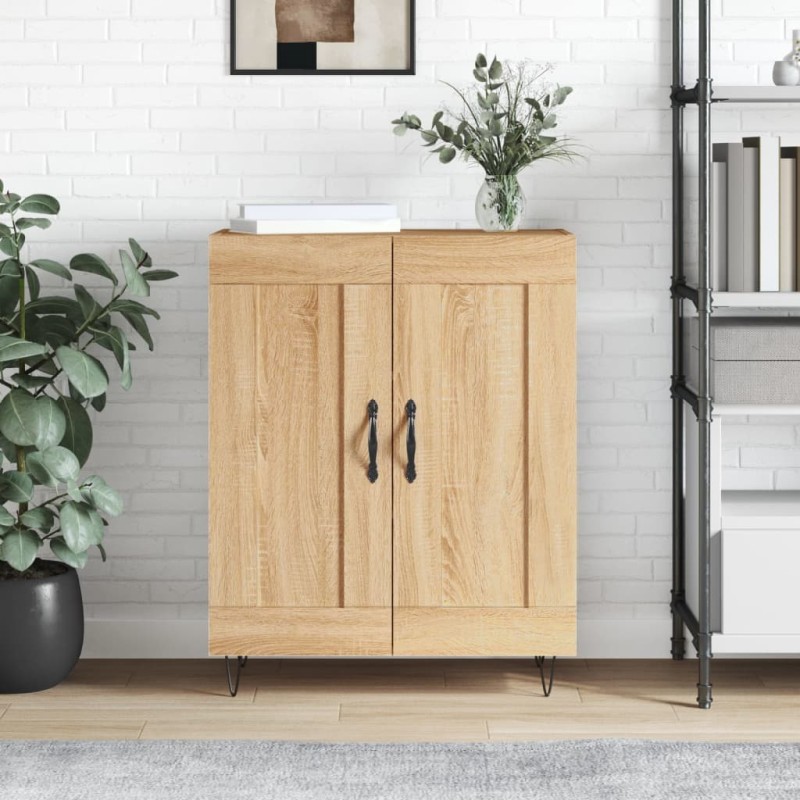 vidaXL Sideboard Sonoma-Eiche 69,5x34x90 cm Holzwerkstoff vidaXL Sideboard Sonoma-Eiche 69,5x34x90 cm Holzwerkstoff