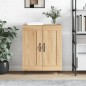 vidaXL Sideboard Sonoma-Eiche 69,5x34x90 cm Holzwerkstoff vidaXL Sideboard Sonoma-Eiche 69,5x34x90 cm Holzwerkstoff