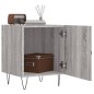 vidaXL Nachttische 2 Stk. Grau Sonoma 40x40x50 cm Holzwerkstoff vidaXL Nachttische 2 Stk. Grau Sonoma 40x40x50 cm Holzwerkstoff