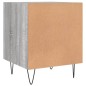 vidaXL Nachttische 2 Stk. Grau Sonoma 40x40x50 cm Holzwerkstoff vidaXL Nachttische 2 Stk. Grau Sonoma 40x40x50 cm Holzwerkstoff