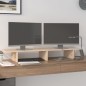 vidaXL Monitorständer 100x27x15 cm Massivholz Kiefer vidaXL Monitorständer 100x27x15 cm Massivholz Kiefer