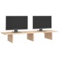 vidaXL Monitorständer 100x27x15 cm Massivholz Kiefer vidaXL Monitorständer 100x27x15 cm Massivholz Kiefer