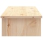 vidaXL Monitorständer 100x27x15 cm Massivholz Kiefer vidaXL Monitorständer 100x27x15 cm Massivholz Kiefer
