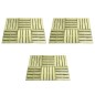 vidaXL Terrassenfliesen 18 Stk. 50×50 cm Holz Grün vidaXL Terrassenfliesen 18 Stk. 50×50 cm Holz Grün