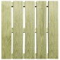 vidaXL Terrassenfliesen 18 Stk. 50×50 cm Holz Grün vidaXL Terrassenfliesen 18 Stk. 50×50 cm Holz Grün