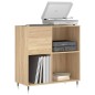 vidaXL Plattenschrank Sonoma-Eiche 84,5x38x89 cm Holzwerkstoff vidaXL Plattenschrank Sonoma-Eiche 84,5x38x89 cm Holzwerkstoff