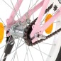 vidaXL Kinderfahrrad mit Frontgepäckträger 18 Zoll Rosa und Schwarz vidaXL Kinderfahrrad mit Frontgepäckträger 18 Zoll Rosa und Schwarz
