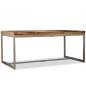 vidaXL Esstisch Massivholz und Stahl 180 cm vidaXL Esstisch Massivholz und Stahl 180 cm