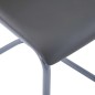 Freischwinger 4 Stk. Grau Kunstleder Freischwinger 4 Stk. Grau Kunstleder