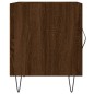 vidaXL Nachttische 2 Stk. Braun Eichen-Optik 40x40x50 cm Holzwerkstoff vidaXL Nachttische 2 Stk. Braun Eichen-Optik 40x40x50 cm Holzwerkstoff