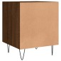 vidaXL Nachttische 2 Stk. Braun Eichen-Optik 40x40x50 cm Holzwerkstoff vidaXL Nachttische 2 Stk. Braun Eichen-Optik 40x40x50 cm Holzwerkstoff