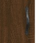 vidaXL Nachttische 2 Stk. Braun Eichen-Optik 40x40x50 cm Holzwerkstoff vidaXL Nachttische 2 Stk. Braun Eichen-Optik 40x40x50 cm Holzwerkstoff