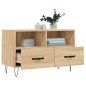 vidaXL TV-Schrank Sonoma-Eiche 80x36x50 cm Holzwerkstoff vidaXL TV-Schrank Sonoma-Eiche 80x36x50 cm Holzwerkstoff