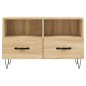 vidaXL TV-Schrank Sonoma-Eiche 80x36x50 cm Holzwerkstoff vidaXL TV-Schrank Sonoma-Eiche 80x36x50 cm Holzwerkstoff