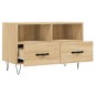 vidaXL TV-Schrank Sonoma-Eiche 80x36x50 cm Holzwerkstoff vidaXL TV-Schrank Sonoma-Eiche 80x36x50 cm Holzwerkstoff