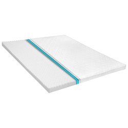 vidaXL Matratzenauflage 140 x 200 cm Kaltschaum Ei-Profil 6 cm