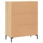 vidaXL Sideboard Sonoma-Eiche 69,5x34x90 cm Holzwerkstoff vidaXL Sideboard Sonoma-Eiche 69,5x34x90 cm Holzwerkstoff