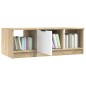 vidaXL Couchtisch Weiß und Sonoma-Eiche 102x50x36 cm Holzwerkstoff vidaXL Couchtisch Weiß und Sonoma-Eiche 102x50x36 cm Holzwerkstoff
