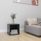 vidaXL TV-Schrank Hochglanz-Grau 37x35x37 cm Holzwerkstoff vidaXL TV-Schrank Hochglanz-Grau 37x35x37 cm Holzwerkstoff
