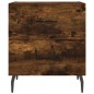vidaXL Nachttische 2 Stk. Räuchereiche 40x35x47,5 cm Holzwerkstoff vidaXL Nachttische 2 Stk. Räuchereiche 40x35x47,5 cm Holzwerkstoff