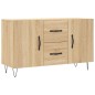 vidaXL Sideboard Sonoma-Eiche 100x36x60 cm Holzwerkstoff vidaXL Sideboard Sonoma-Eiche 100x36x60 cm Holzwerkstoff