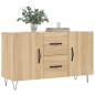 vidaXL Sideboard Sonoma-Eiche 100x36x60 cm Holzwerkstoff vidaXL Sideboard Sonoma-Eiche 100x36x60 cm Holzwerkstoff