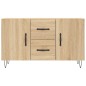 vidaXL Sideboard Sonoma-Eiche 100x36x60 cm Holzwerkstoff vidaXL Sideboard Sonoma-Eiche 100x36x60 cm Holzwerkstoff