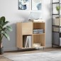 vidaXL Plattenschrank Sonoma-Eiche 84,5x38x89 cm Holzwerkstoff vidaXL Plattenschrank Sonoma-Eiche 84,5x38x89 cm Holzwerkstoff