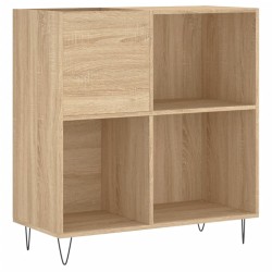 vidaXL Plattenschrank Sonoma-Eiche 84,5x38x89 cm Holzwerkstoff
