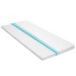 Matratzenauflage 80 x 200 cm Kaltschaum Ei-Profil 6 cm Matratzenauflage 80 x 200 cm Kaltschaum Ei-Profil 6 cm