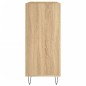 vidaXL Plattenschrank Sonoma-Eiche 84,5x38x89 cm Holzwerkstoff vidaXL Plattenschrank Sonoma-Eiche 84,5x38x89 cm Holzwerkstoff