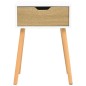 vidaXL Nachttische 2 Stk. Weiß Sonoma-Eiche 40x40x56 cm Holzwerkstoff vidaXL Nachttische 2 Stk. Weiß Sonoma-Eiche 40x40x56 cm Holzwerkstoff