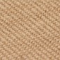 vidaXL Teppich Jute mit Latexrücken 70 x 130 cm Naturfarben vidaXL Teppich Jute mit Latexrücken 70 x 130 cm Naturfarben