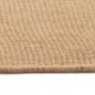 vidaXL Teppich Jute mit Latexrücken 70 x 130 cm Naturfarben vidaXL Teppich Jute mit Latexrücken 70 x 130 cm Naturfarben