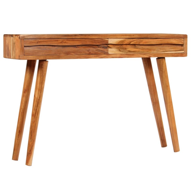 vidaXL Konsolentisch Akazie Massiv Geschnitzte Schubladen 118x30x80cm vidaXL Konsolentisch Akazie Massiv Geschnitzte Schubladen 118x30x80cm