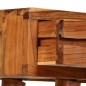 vidaXL Konsolentisch Akazie Massiv Geschnitzte Schubladen 118x30x80cm vidaXL Konsolentisch Akazie Massiv Geschnitzte Schubladen 118x30x80cm