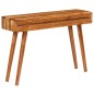 vidaXL Konsolentisch Akazie Massiv Geschnitzte Schubladen 118x30x80cm vidaXL Konsolentisch Akazie Massiv Geschnitzte Schubladen 118x30x80cm