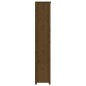 vidaXL Bücherregal Honigbraun 80x35x183 cm Massivholz Kiefer vidaXL Bücherregal Honigbraun 80x35x183 cm Massivholz Kiefer