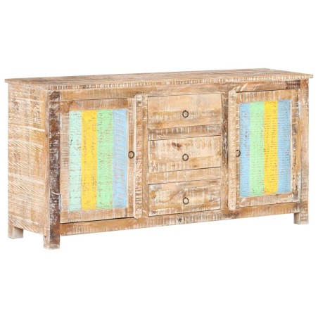 vidaXL Sideboard 151x40x75 cm Raues Akazienholz 