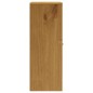 vidaXL Aufsatz für Highboard mit Glastüren FLAM Massivholz Kiefer vidaXL Aufsatz für Highboard mit Glastüren FLAM Massivholz Kiefer