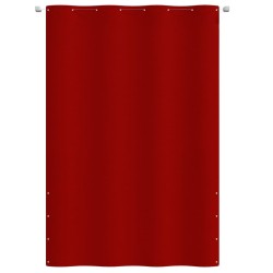 vidaXL Balkon-Sichtschutz Rot 160x240 cm Oxford-Gewebe