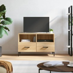 vidaXL TV-Schrank Sonoma-Eiche 80x36x50 cm Holzwerkstoff