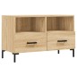 vidaXL TV-Schrank Sonoma-Eiche 80x36x50 cm Holzwerkstoff vidaXL TV-Schrank Sonoma-Eiche 80x36x50 cm Holzwerkstoff