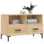 vidaXL TV-Schrank Sonoma-Eiche 80x36x50 cm Holzwerkstoff vidaXL TV-Schrank Sonoma-Eiche 80x36x50 cm Holzwerkstoff