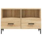 vidaXL TV-Schrank Sonoma-Eiche 80x36x50 cm Holzwerkstoff vidaXL TV-Schrank Sonoma-Eiche 80x36x50 cm Holzwerkstoff